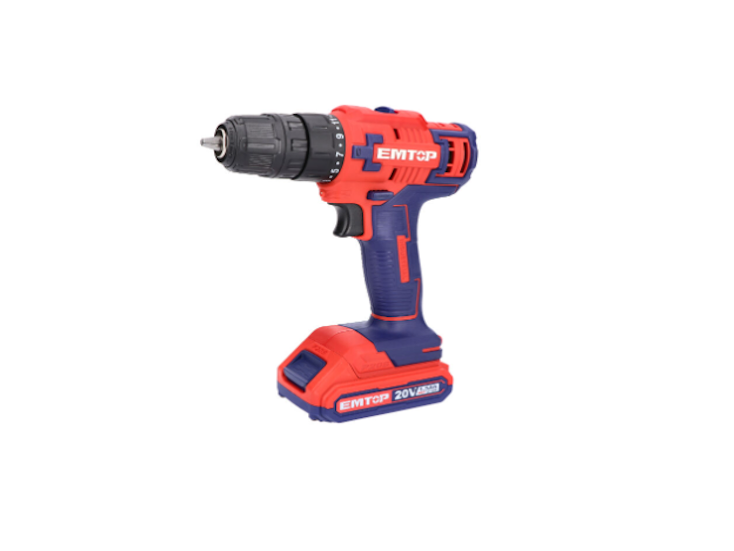 ელექტრო სახრახნისი EMTOP 20V