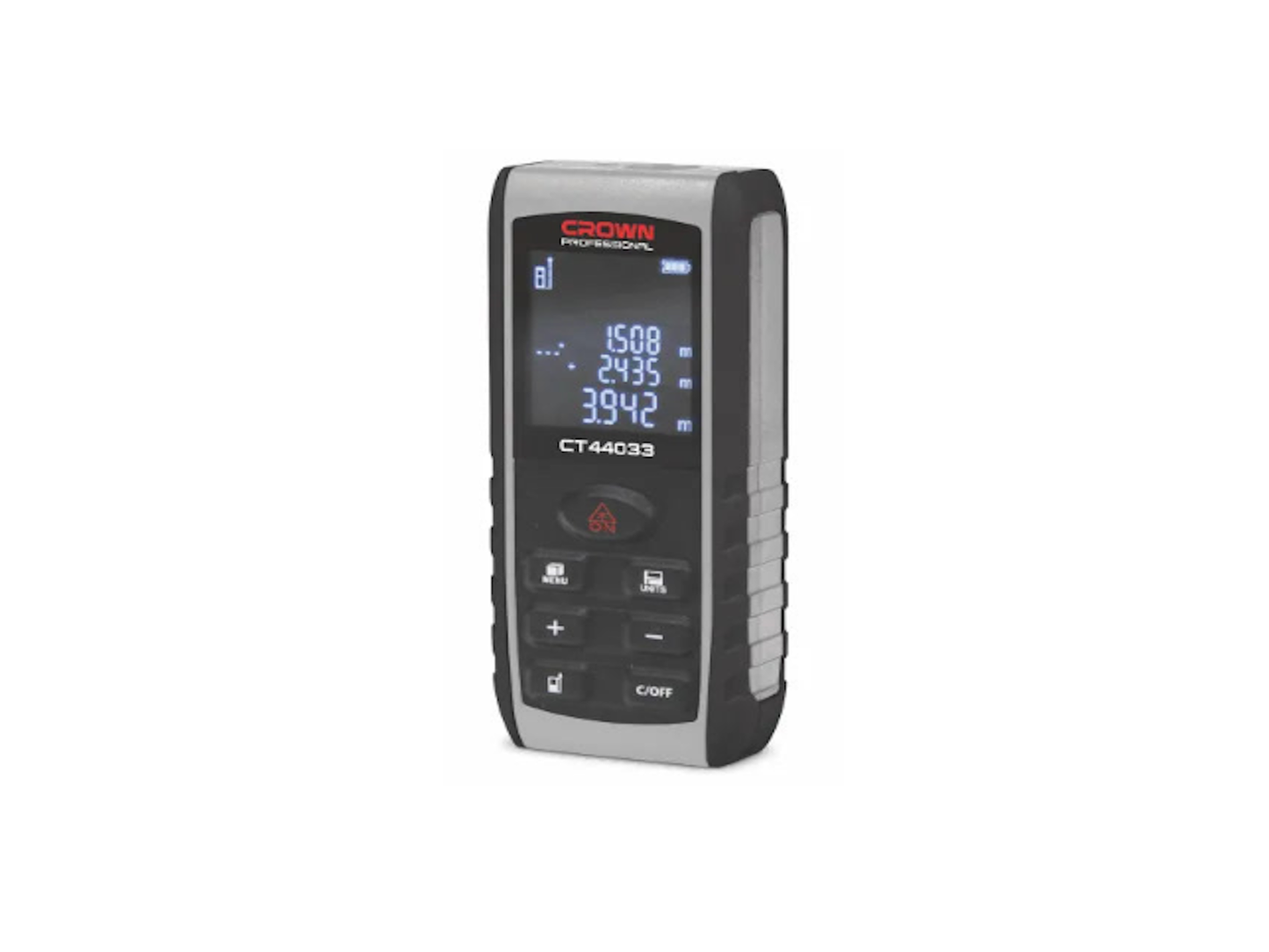 Laser rangefinder crown