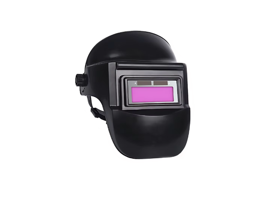 Self-tanning (chameleon) welder's mask
